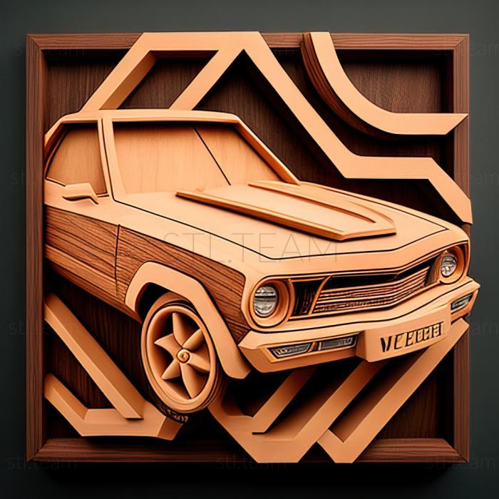 3D model Chevrolet Vega (STL)